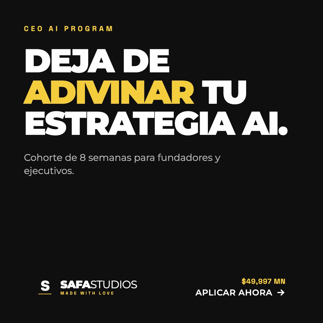AI Executive Program · Generación 2026